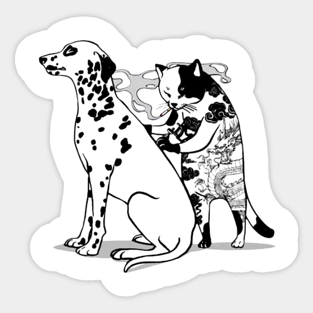 Cat tattoo shirt sale